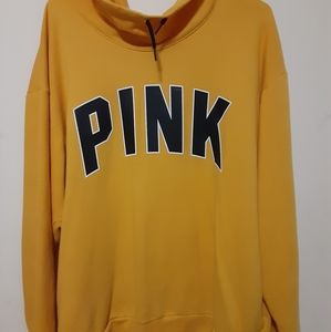 PINK yellow hoodie